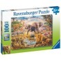 Puzzle Animale In Salbaticie, 100 Piese Ravensburger - 3