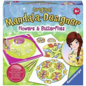 Ravensburger - Set De Creatie Mandala Flori Si Fluturi Ravensburger - 1