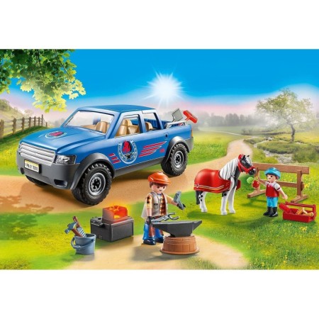 Playmobil - Masina Pentru Potcovire Cai Playmobil - 1