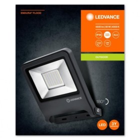 Proiector LED Ledvance ENDURA FLOOD, 50W, 220-240V, 4500 lm, lumina neutra (4000K), IP65, 245x210x43mm, aluminiu, Gri LEDVANCE -