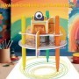 Cubic Fun - Puzzle 3D robot desenator 13 piese Cubic Fun - 2