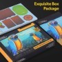 Puzzle 3D National Geographic animale pe cale de disparitie Papagal Ara cu gat albastru 94 piese