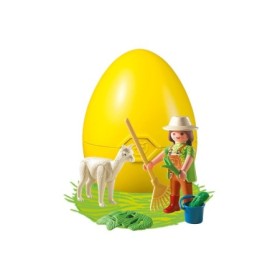 Playmobil - Pusculita ou ingrijitor zoo cu alpaca Playmobil - 1