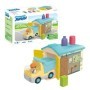 Playmobil Junior camion cu garaj de sortare