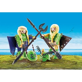 Playmobil - Raffnut Si Taffnut In Costume De Zbor Playmobil - 1