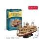 Cubic Fun - Puzzle 3D Nava Mississippi Steamboat Usa 142 Piese Cubic Fun - 3