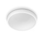 Plafoniera LED Philips Doris CL257, 17W, 1500 lm, lumina calda (2700K), IP44, 31.3cm, Alb PHILIPS - 1