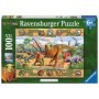 Puzzle Dinozauri, 100 Piese Ravensburger - 2