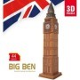 Cubic Fun - Puzzle 3D Big Ben (Nivel Mediu 44 Piese) Cubic Fun - 4