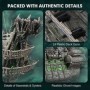 Cubic Fun - Puzzle 3D Led Flying Dutchman 360 piese Cubic Fun - 5