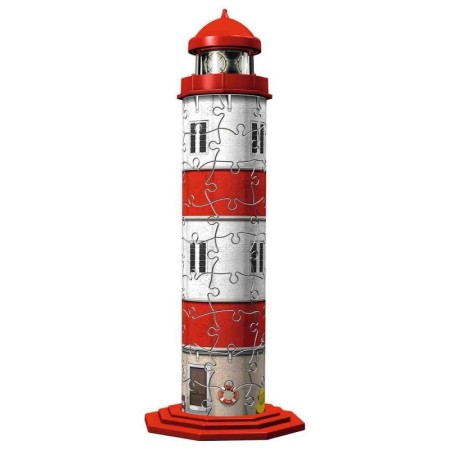 Puzzle 3D Mini Lighthouse, 54 Piese Ravensburger - 1