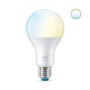 Bec LED inteligent WiZ Connected Whites A67, Wi-Fi, E27, 13W (100W), 1521 lm, lumina alba (2700K-6500K), compatibil Google Assis