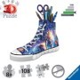 Puzzle 3D Suport Pixuri Sneaker Astronaut, 108 Piese Ravensburger - 4