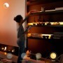 Banda LED RGB inteligenta Philips Hue Lightstrip Plus, Bluetooth, 20W, 1700 lm, lumina alba si color (2000-6500K), IP20, 2 metri