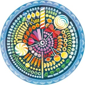 Puzzle Cerc Bomboane, 500 Piese Ravensburger - 1