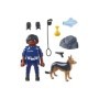 Playmobil - Figurina Politist Cu Catel Playmobil - 3