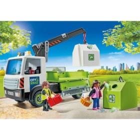 Playmobil - Camion De Reciclare Sticla Cu Container Playmobil - 1