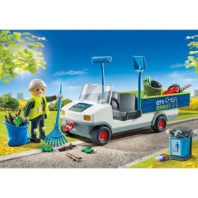 Playmobil - Maturator De Strazi Cu Vehicul Playmobil - 1