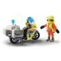 Playmobil - Motocicleta Galbena Cu Lumini Playmobil - 3