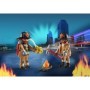 Playmobil - Set 2 Figurine - Pompieri Cu Accesorii Playmobil - 1