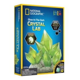 Set educativ National Geographic Laborator de crestere cristale verzi