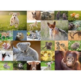 Puzzle Pui De Animale, 200 Piese Ravensburger - 1