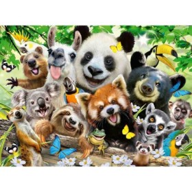 Puzzle Selfie Cu Animale, 300 Piese Ravensburger - 1