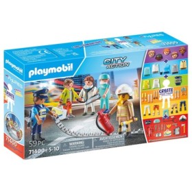 Playmobil - Creeaza Propria Figurina Echipa De Salvare Playmobil - 1