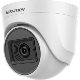 Camera de supraveghere Turret 5MP Audio Indoor Hikvision DS-2CE76H0T- ITPFS(2.8MM), lentila fixa 2.8mm, iluminare min: 0.01 Lux@