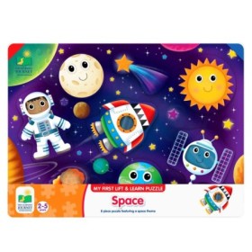 Puzzle Dezvoltare Tactila 2-5 ani Sa invatam Obiectele din spatiu