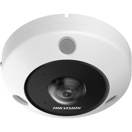 Camer de supraveghere IP Fisheye 6MP Hikvision DS-2CD6365G1-IVS(1.16MM), senzor: 1/1.8" Progressive Scan CMOS, lentila fixa 1.16