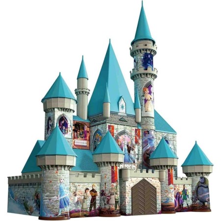 Puzzle 3D castel Frozen 216 piese