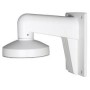 Suport de montaj pe perete pentru camere mini dome Hikvison  DS-1272ZJ- 120,material aliaj de aluminiu, culoare alba, dimensiuni