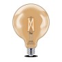 Bec LED inteligent vintage (decorativ) Philips Filament Globe ClearG125 ,Wi-Fi, Bluetooth, E27, 7W (60W), 806 lm, lumina alba (2