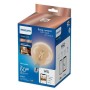 Bec LED inteligent vintage (decorativ) Philips Filament Globe ClearG125 ,Wi-Fi, Bluetooth, E27, 7W (60W), 806 lm, lumina alba (2