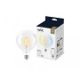 Bec LED inteligent vintage (decorativ) WiZ Connected Filament ClearG125 ,Wi-Fi, E27, 6.7W (60W), 806 lm, lumina alba (2700-6500K