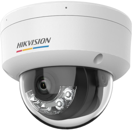 Camera de supraveghere IP Dome 6MP ColorVu with Smart Hybrid Light Hikvision DS-2CD1167G2H-LIU(4MM), lentila fixa: 4mm, iluminar