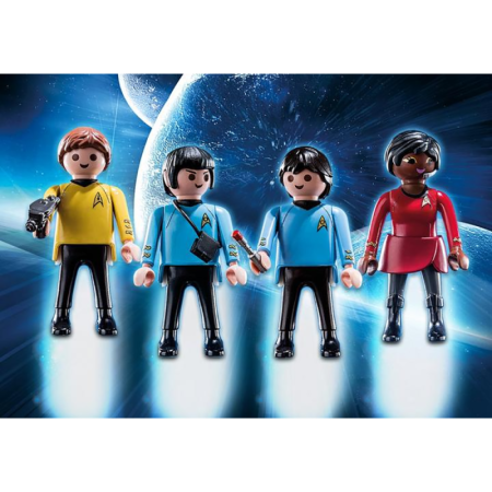 Playmobil - Set 4 Figurine De Colectie Star Trek Playmobil - 1