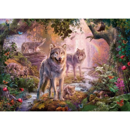 Puzzle Haita Lupi, 1000 Piese Ravensburger - 1