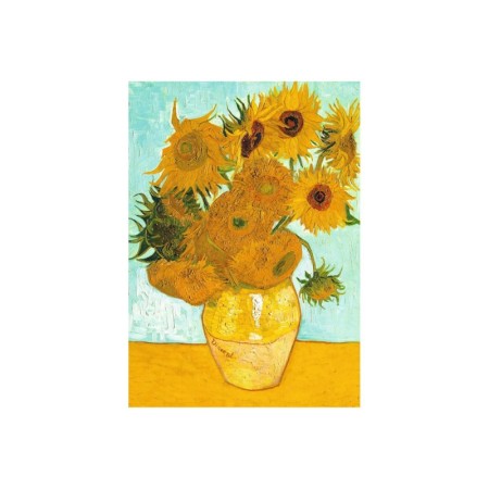 Puzzle Van Gogh - Vaza Cu Flori, 1000 Piese Ravensburger - 1