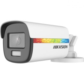 Camera supraveghere Hikvision Turbo HD ColorVu Bullet DS-2CE12DF8T-FSLN (2.8mm), 2MP, ColorVu, imagini color 24/7 (F1.0 aperture