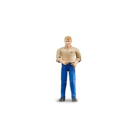Bruder figurina barbat cu pantaloni albastri