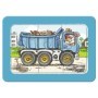 Puzzle Excavator, Tractor Si Basculanta, 3X6 Piese Ravensburger - 3