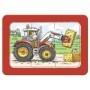 Puzzle Excavator, Tractor Si Basculanta, 3X6 Piese Ravensburger - 4