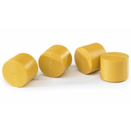 Bruder - Accesorii - 4 Baloti Rotunzi De Fan Pentru Class Rolland 250 Bruder - 1