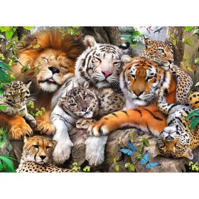 Puzzle Tigri, 200 Piese Ravensburger - 1