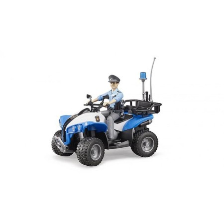 Bruder - Atv De Politie Cu Politist Bruder - 1