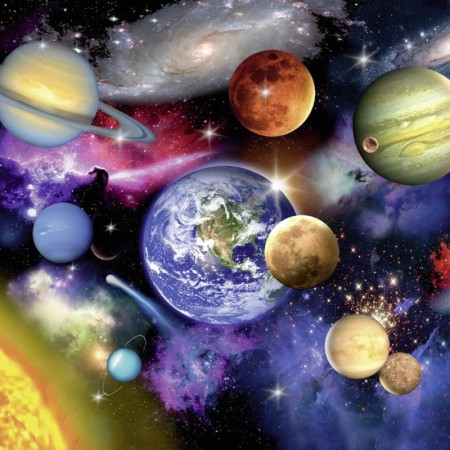 Puzzle Sistemul Solar, 300 Piese Ravensburger - 1