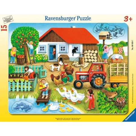 Puzzle tip rama unde sa il asez 15 piese Ravensburger - 1