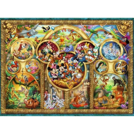 Puzzle Familia Disney, 500 Piese Ravensburger - 1